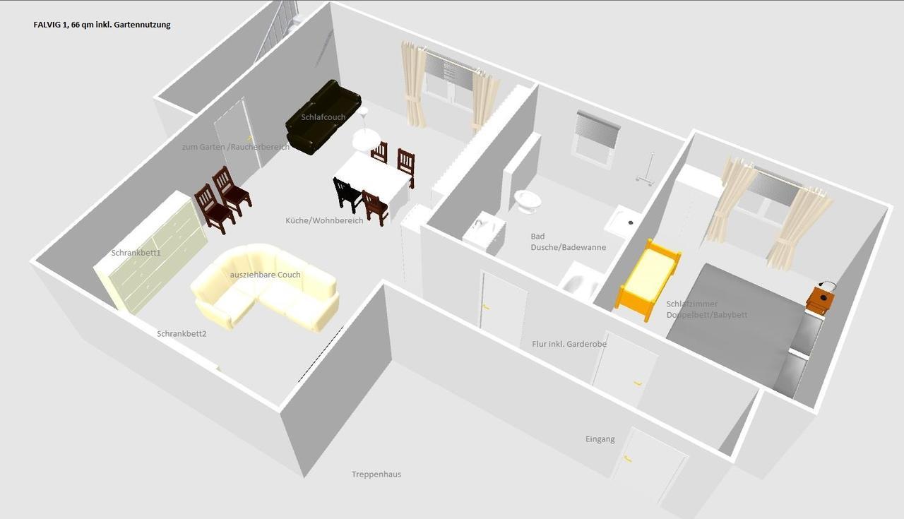 Apartment Falvig Inkl. Kueche